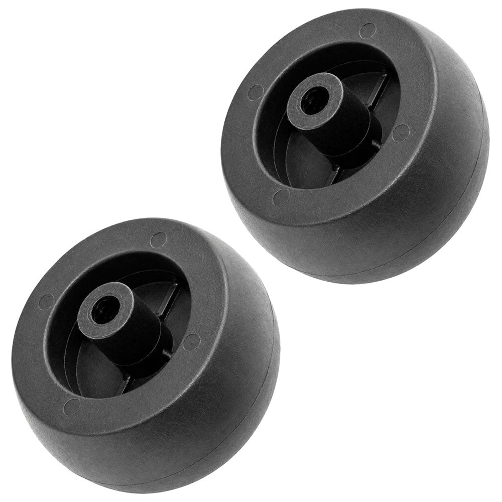 2 Pack Deck Gauge Anti Scalp Wheel Fits John Deere Z930M Z950M 60" 7 Iron Deck