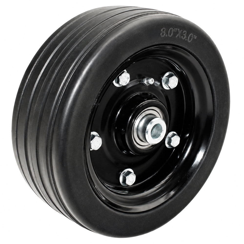 59008700 Solid Mower Wheel 8x3 1/2 in Bore Fits Caroni TC480 TC590 TC710 TC910