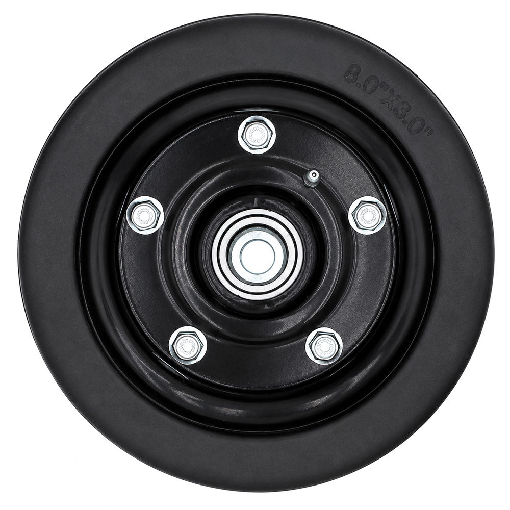 59008700 Solid Mower Wheel 8x3 1/2 in Bore Fits Caroni TC480 TC590 TC710 TC910