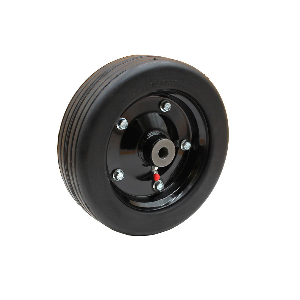 One Bush Hog Solid Finish Mower Wheel 10" x 3.25" Replaces 87750
