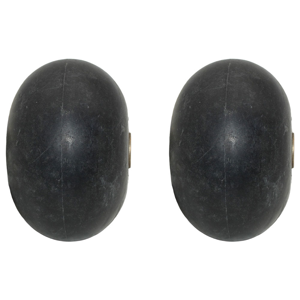 Qty 2: Anti-Scalp Wheel w/ Bushings Fits Scag Replaces 481632