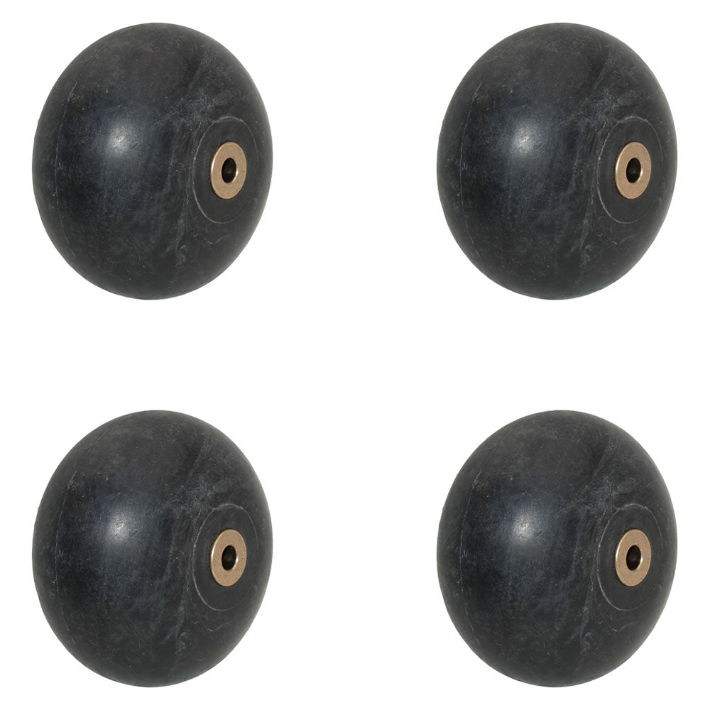 Qty 4: Anti-Scalp Wheel w/ Bushings Fits Scag Replaces 481632