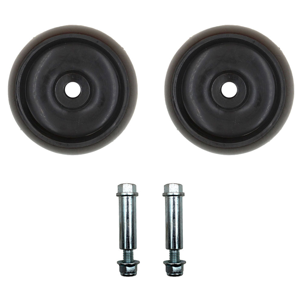 (2) Deck Wheels with Bolt & Nut Fits Scotts Replaces 14M7400