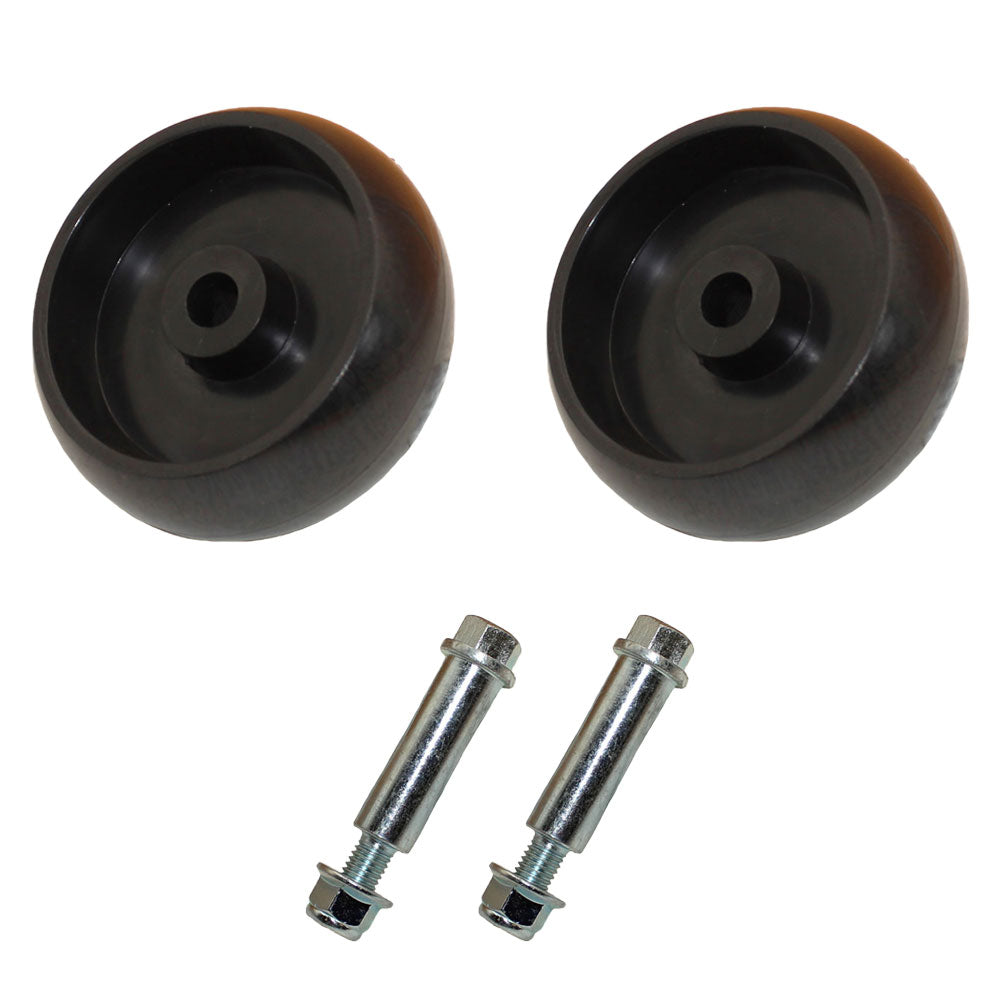 (2) Deck Wheels with Bolt & Nut Fits Sabre Replaces 14M7400