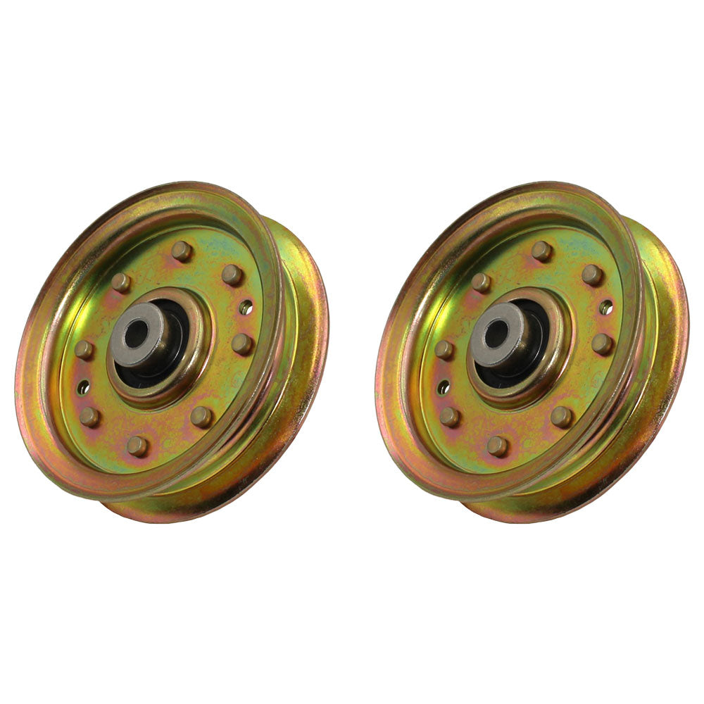 Qty 2: Flat Idler Pulley Fits Poulan Replaces 532175820