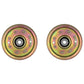 Qty 2: Flat Idler Pulley Fits Jonsered Replaces 532175820