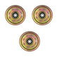 Qty 3: Flat Idler Pulley Fits Red Max Replaces 532175820