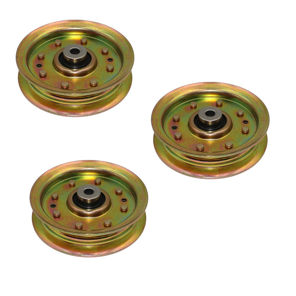 Qty 3: Flat Idler Pulley Fits Poulan Replaces 532175820