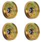 175820 Qty 4: Flat Idler Pulley Fits AYP