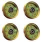 107620 Qty 4: Flat Idler Pulley Fits Universal Products
