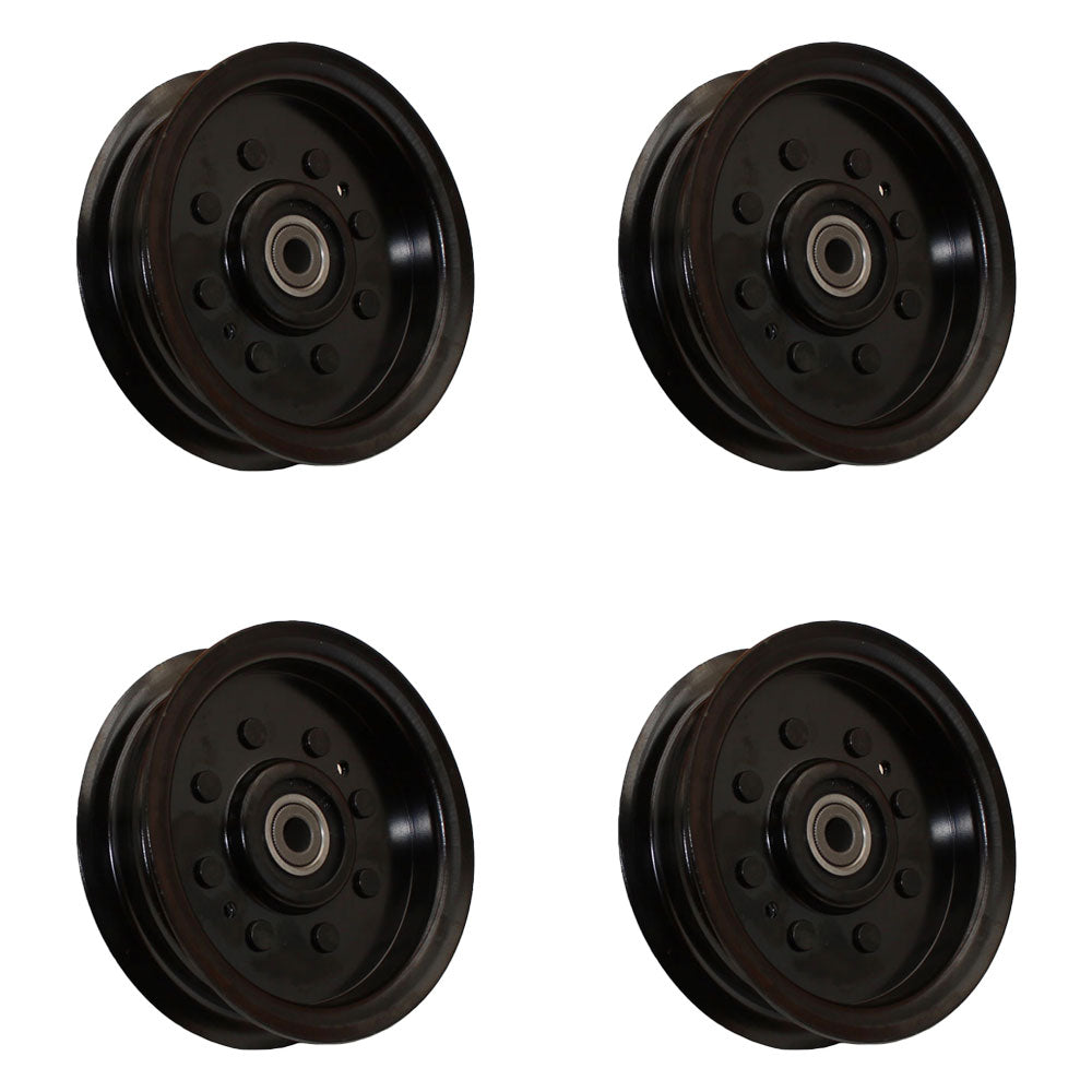 196104 Qty 4: Flat Idler Pulley Fits Husqvarna GT 52XLS GTH 2448T GTH 24V52LS