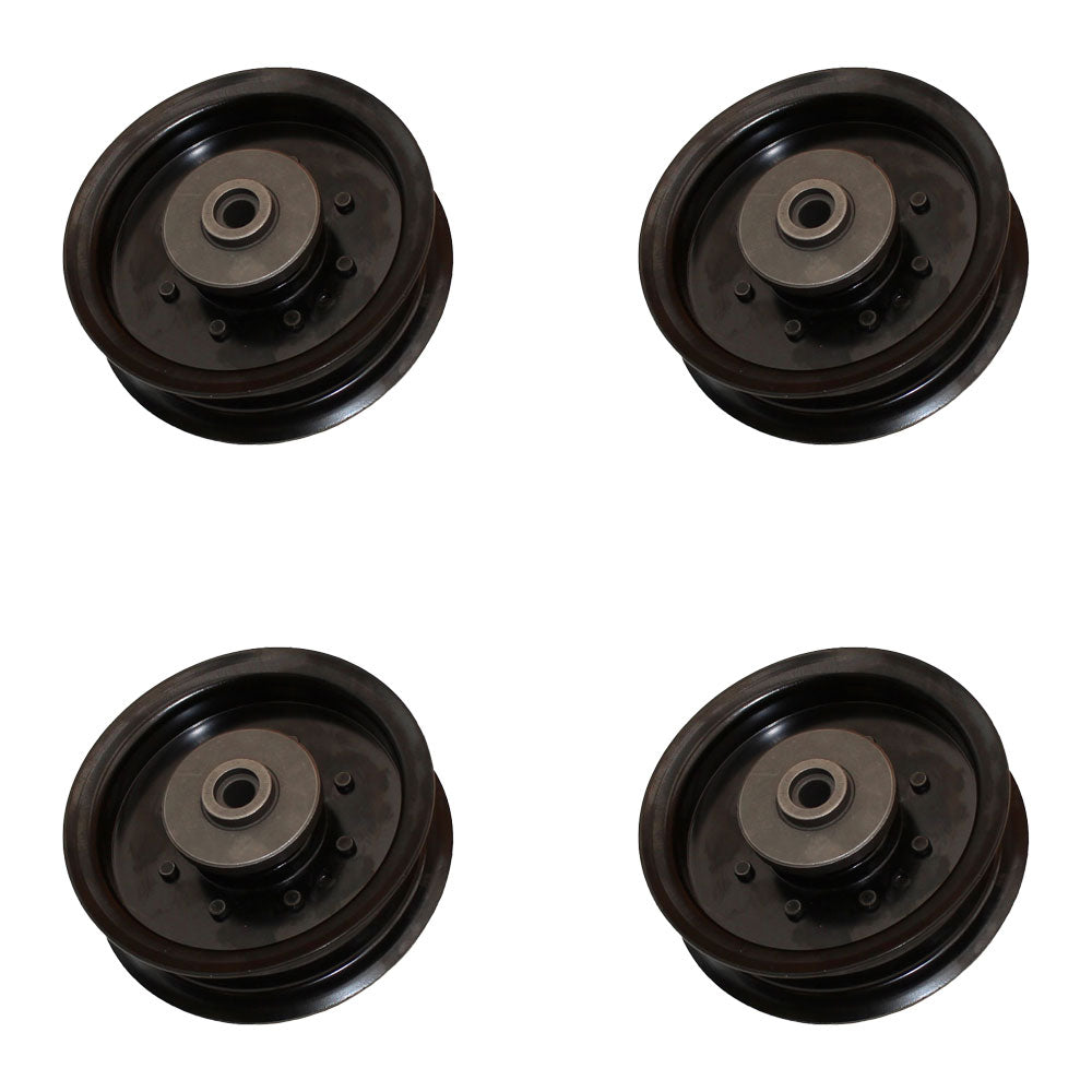 196104 Qty 4: Flat Idler Pulley Fits Husqvarna GT 52XLS GTH 2448T GTH 24V52LS