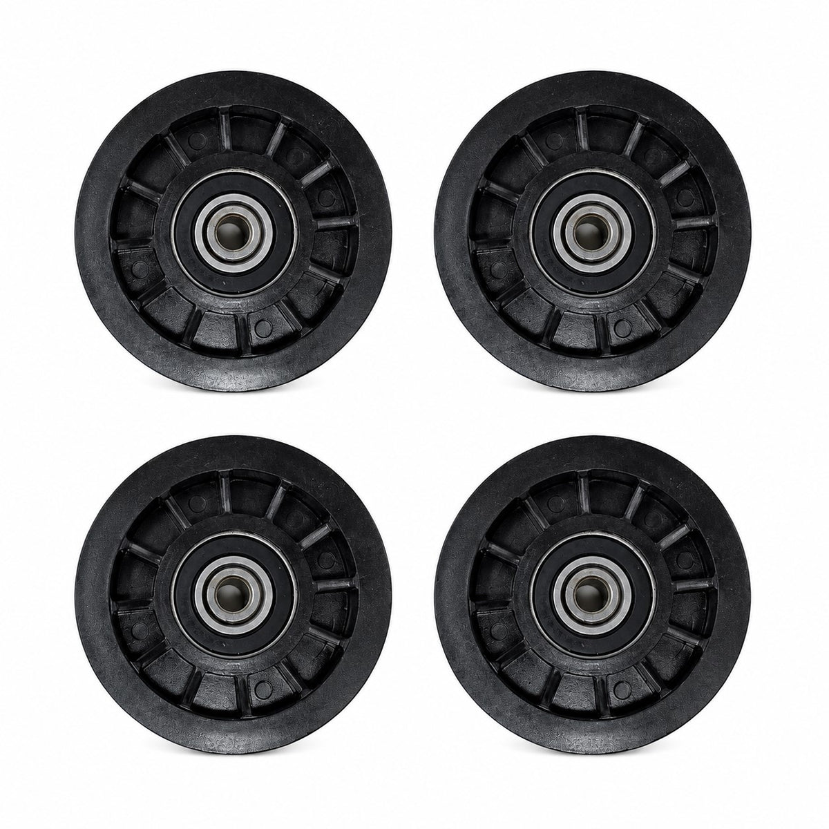532194327 Qty 4: Flat Idler Pulleys Fits Husqvarna