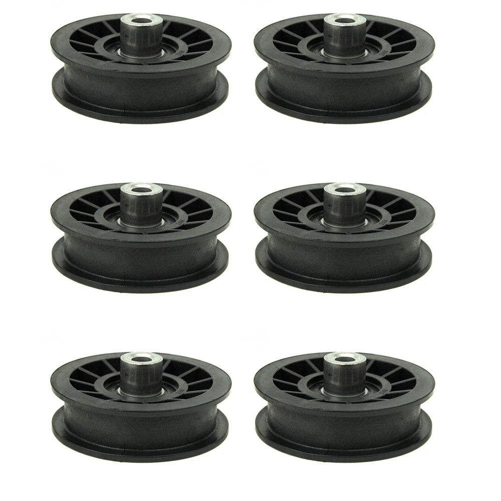 194327 Qty 6: Flat Idler Pulley Fits AYP C20H42YT PB19542LT PB19546LT PB195H46YT