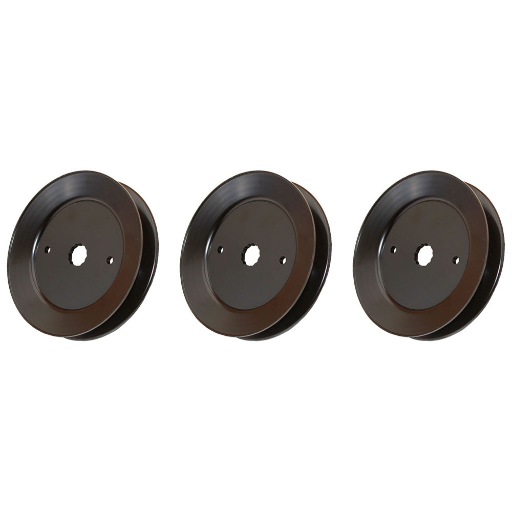 3PK Spindle Pulley for AYP 173434 129207 153531 532129207 532153531 532173434