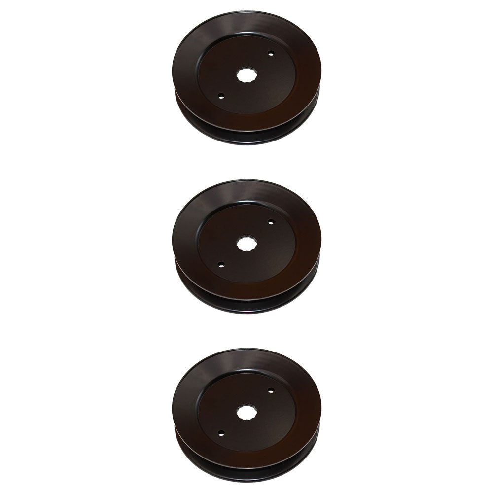 3PK Spindle Pulley for AYP 173434 129207 153531 532129207 532153531 532173434