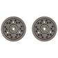 Qty 2: Flat Idler Pulley Fits Dixie Chopper Replaces 30224