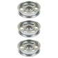 3 Flat Idler Deck Pulleys fit Bad Boy 033-7201-25 033-7201-00 ZT 48" 50" 60" MZ