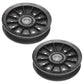 Qty 2: Flat Idler Pulley  Fits Murray Replaces 23238
