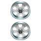 2 Flat Idler Pulleys
 Fits Toro Replaces 116-4668