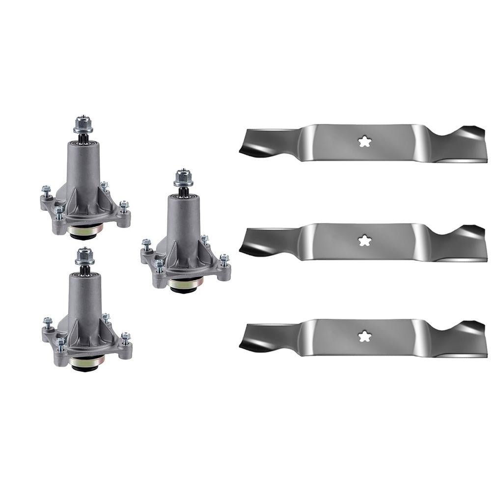000000532187256 Spindles & Mower Blades Fits Husqvarna 54" Mower Decks