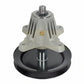 Deck Spindle Assembly w/Pulley Mower Tractor Fits MTD Fits Troy Bilt 918-04822A