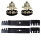 742-0616 Spindle & Blade Kit Fits Bolens