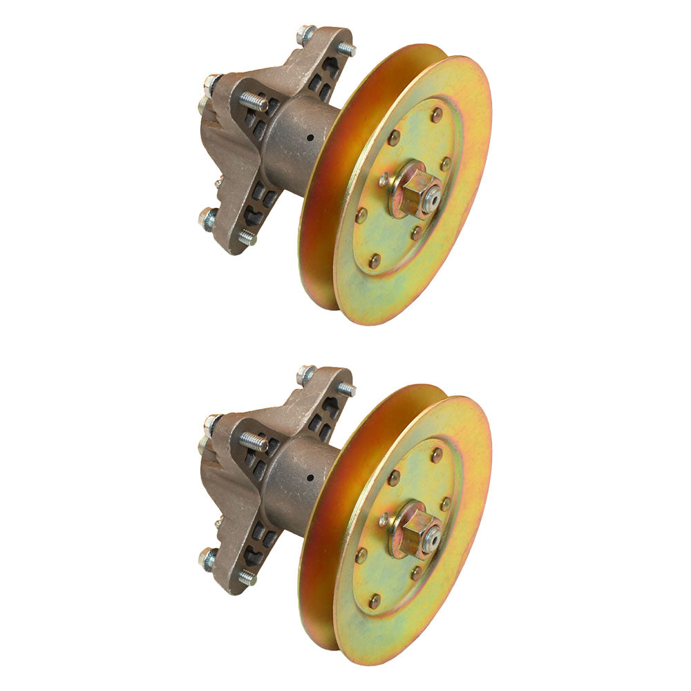 618-0659 Qty 2: Spindle Assembly w/ Pulley Fits Cub Cadet LT1040 LT1042 LX420