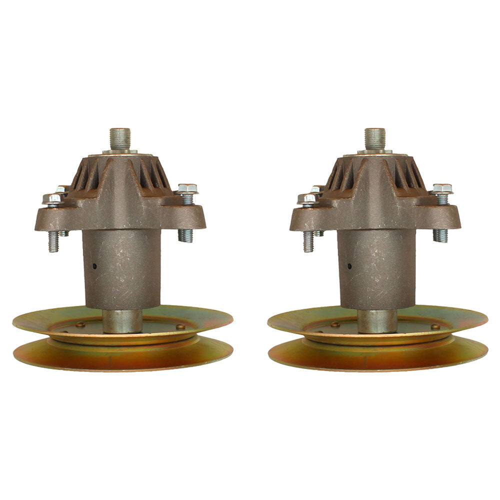 2 Spindle Assembly w/Pulley for MTD Fits Cub Cadet Fits Toro 112-0460 918-0659A