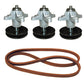 618-04608 Deck Spindle Belt Kit Fits Yard Man
