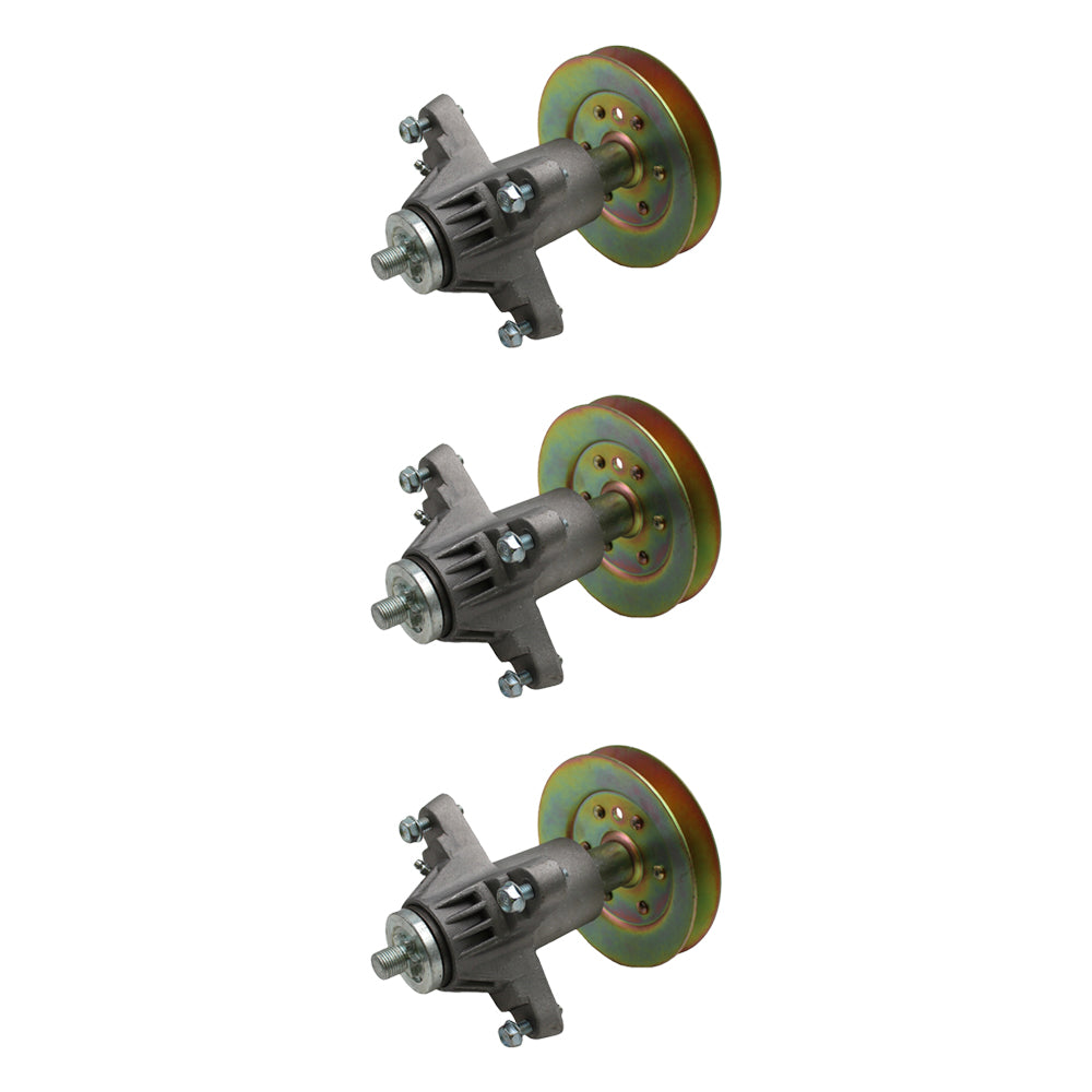 3 spindles Fits Cub Cadet GT1054, GT1554 RZT54 MTD 14AA815K004, 14AK945K004