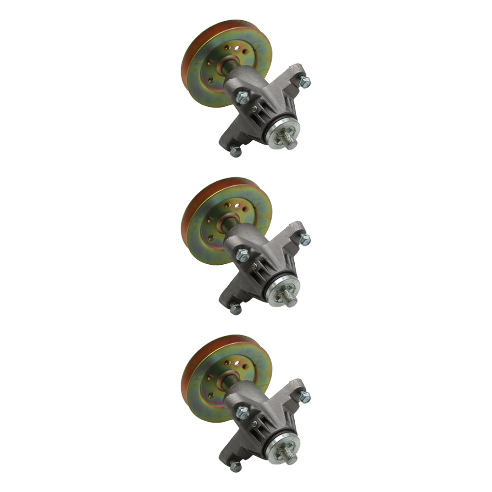 3 spindles Fits Cub Cadet GT1054, GT1554 RZT54 MTD 14AA815K004, 14AK945K004