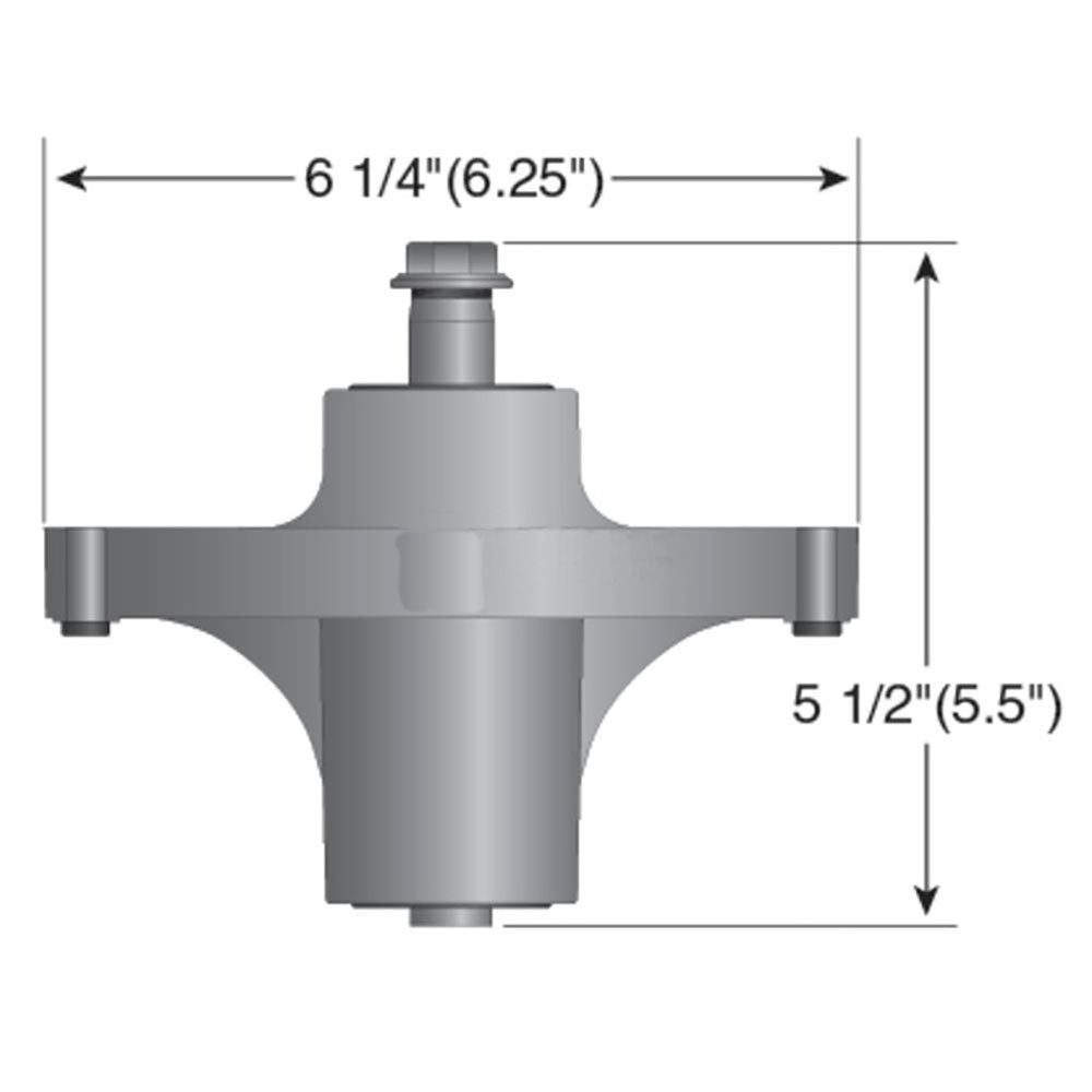 2 Spindle Assembly Fits Toro TimeCutter ZS 4200 4200 5000 Zero Turn Riding Mower