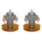 618-04474 Qty 2: Spindle Assembly with Pulley
 Fits Yard Machine 13A1762F029