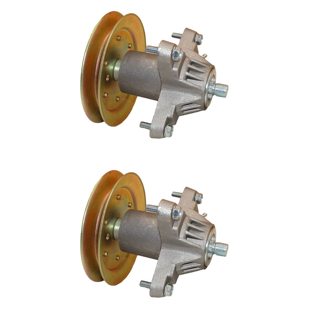 LAS20-0026_x2 Qty 2: Spindle Assembly with Pulley
 Fits Murray 13BC761F058