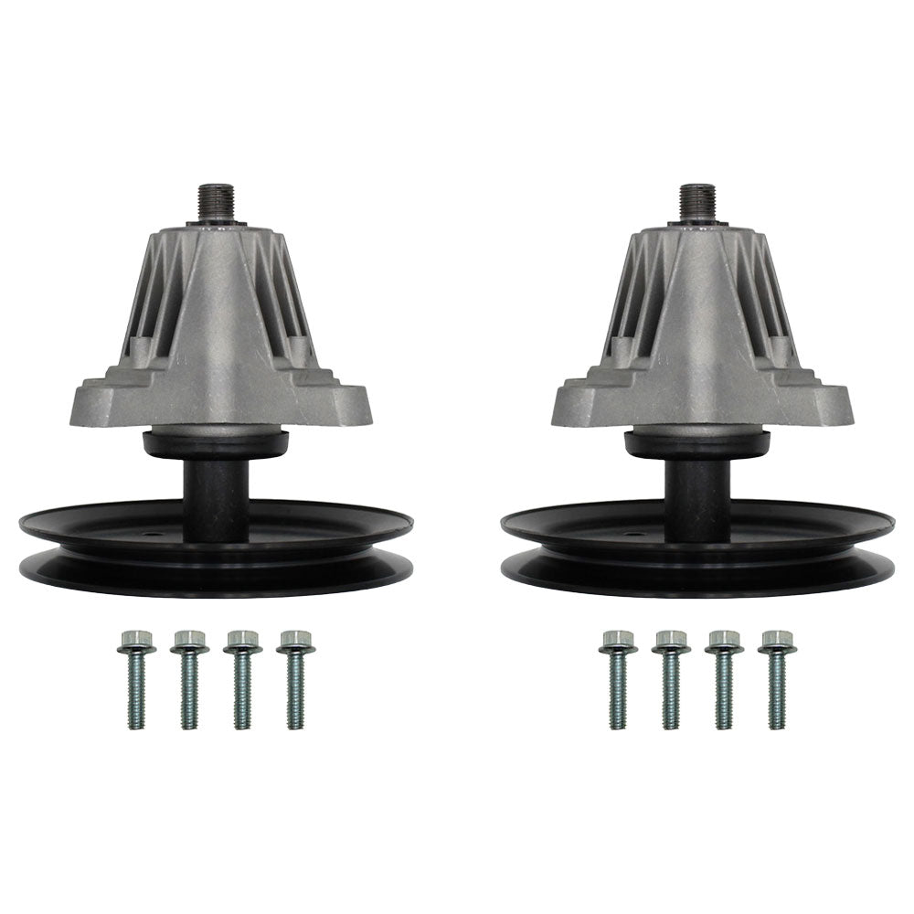 2 Pack Mower Deck Spindles for MTD Riding 46" Deck Replaces 918-06977A