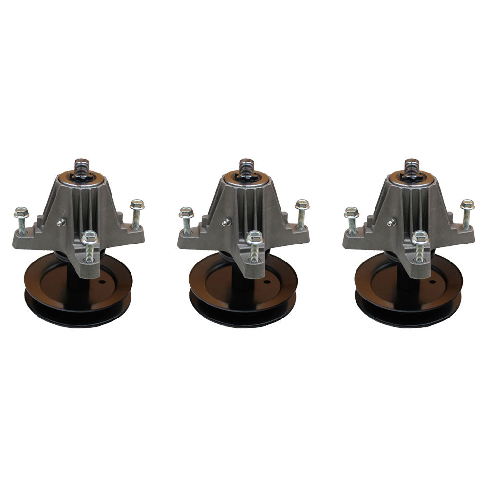 3 Pack Deck Spindles for Troybilt Mower 50" Deck Zero Turn Repl. 918-06980