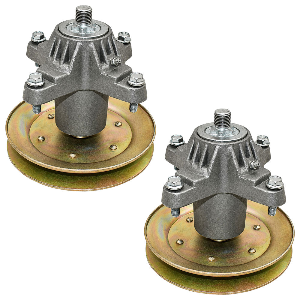 Qty 2: Mower Deck Spindle Fits Troy Bilt Replaces 918-04456A