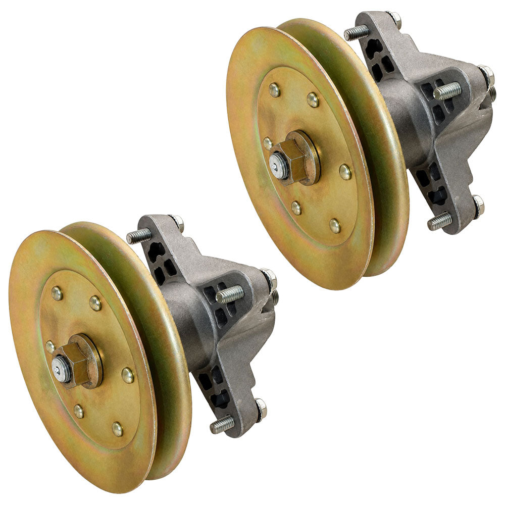 Qty 2: Mower Deck Spindle Fits Troy Bilt Replaces 918-04456A