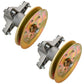 618-04456 Qty 2: Mower Deck Spindle Fits MTD 700 series with 42" decks