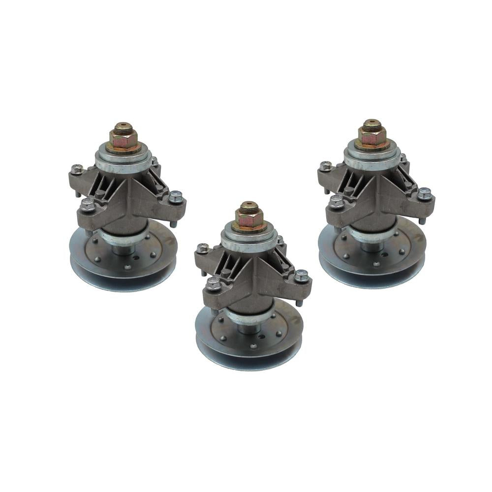 618-04129A Set of 3 Mower Deck Spindles w/Bolts Fits Cub Cadet