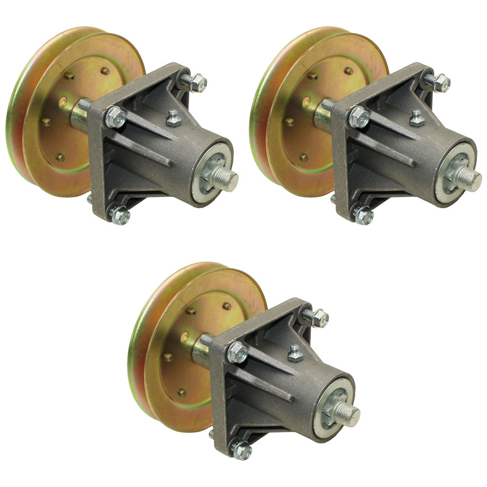LAS20-0090-AIC Set of 3 Mower Deck Spindles w/Bolts