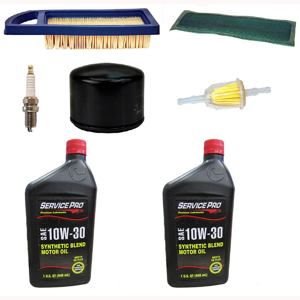 Filters w/ Spark Plug & Oil Fits John Deere Replaces AM-125424