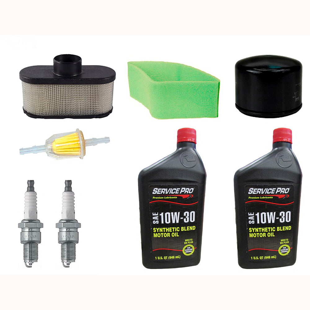 107-7817 Filters w/ Spark Plugs & Oil Fits Toro