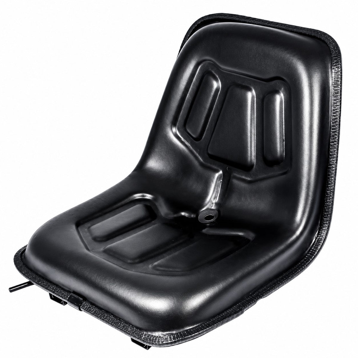 Black Seat with Slide Tracks Fits Kubota Replaces 3106006M91-1