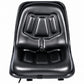 Black Seat with Slide Tracks Fits John Deere Replaces 3106006M91-1