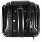 Black Seat with Slide Tracks Fits John Deere Replaces 3106006M91-1