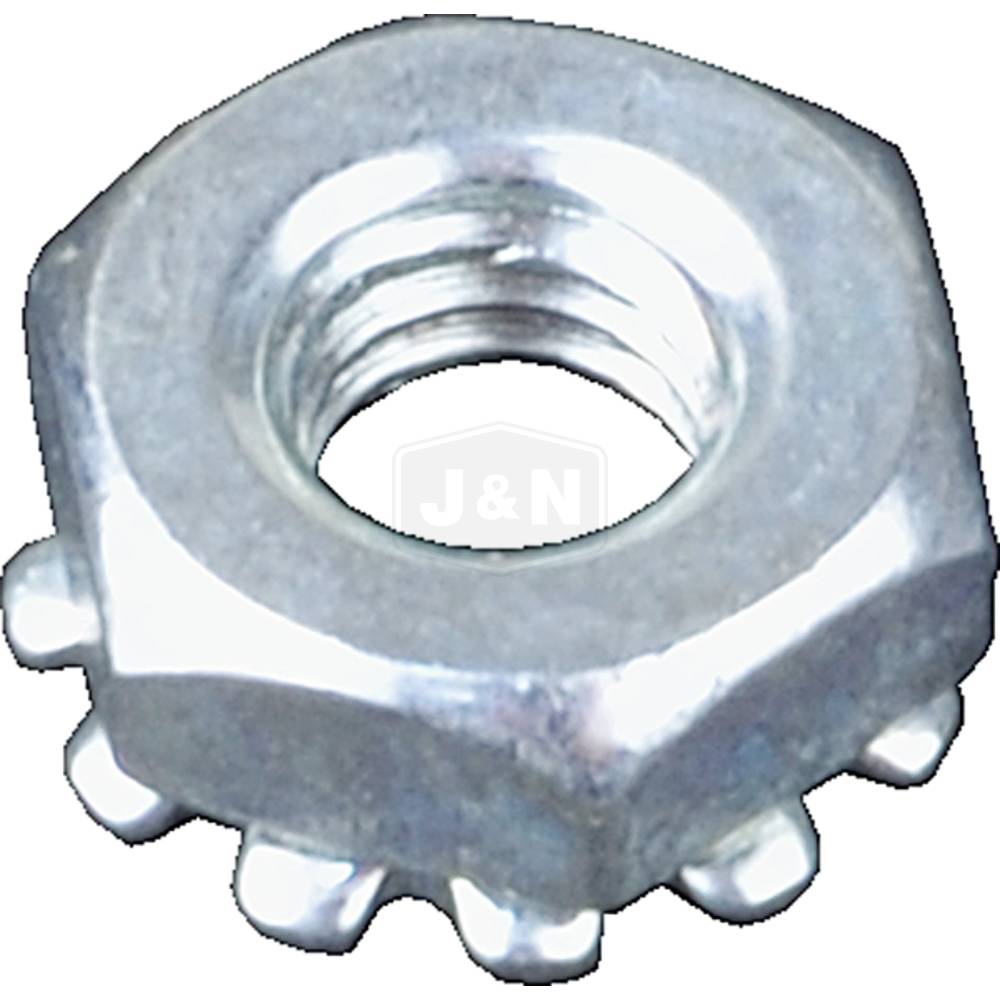 LNP-120-17-JN - Leece Neville Nut, Self-Locking Hex