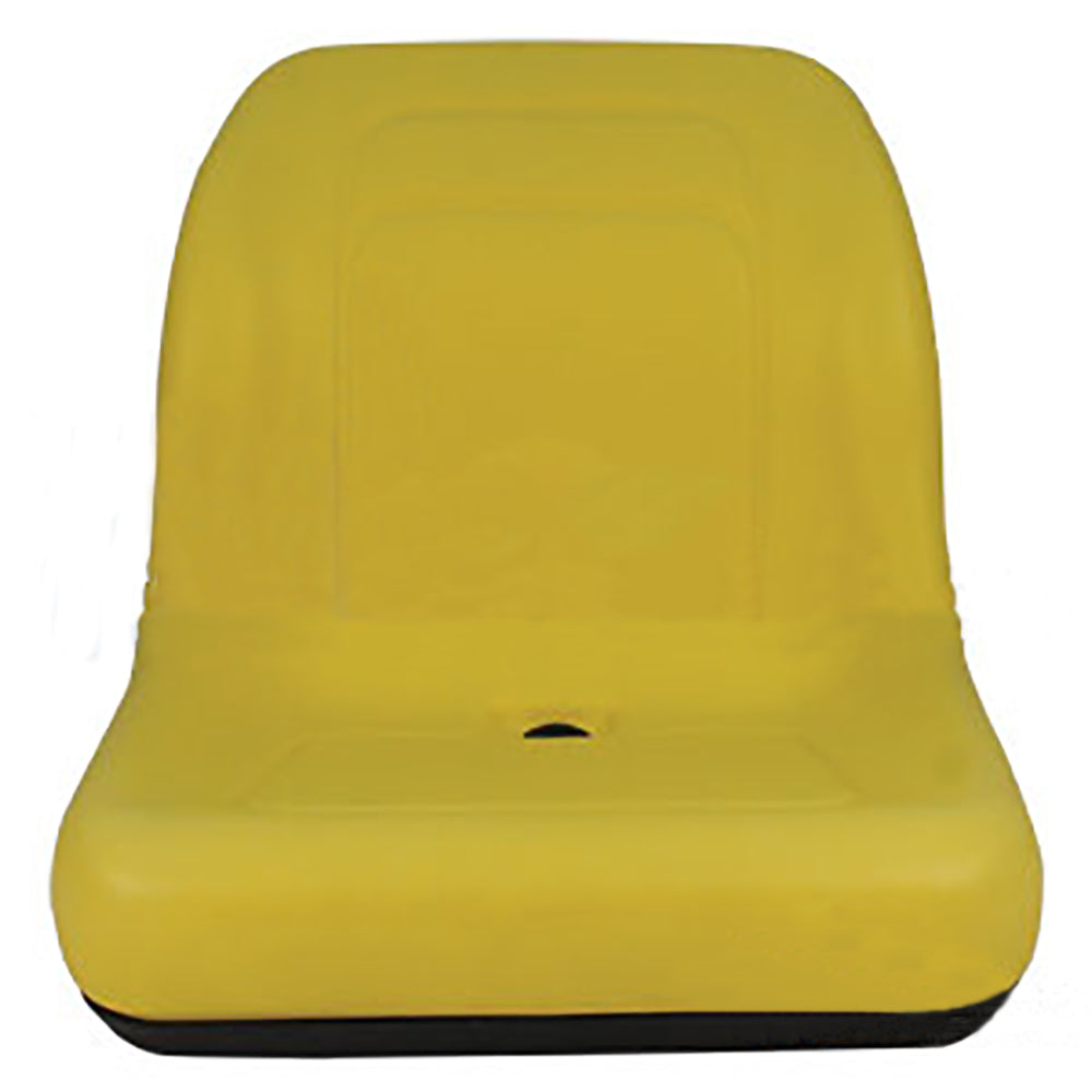A-LGT100YL Yellow Vinyl Seat - Fits John Deere; Fits Universal Products