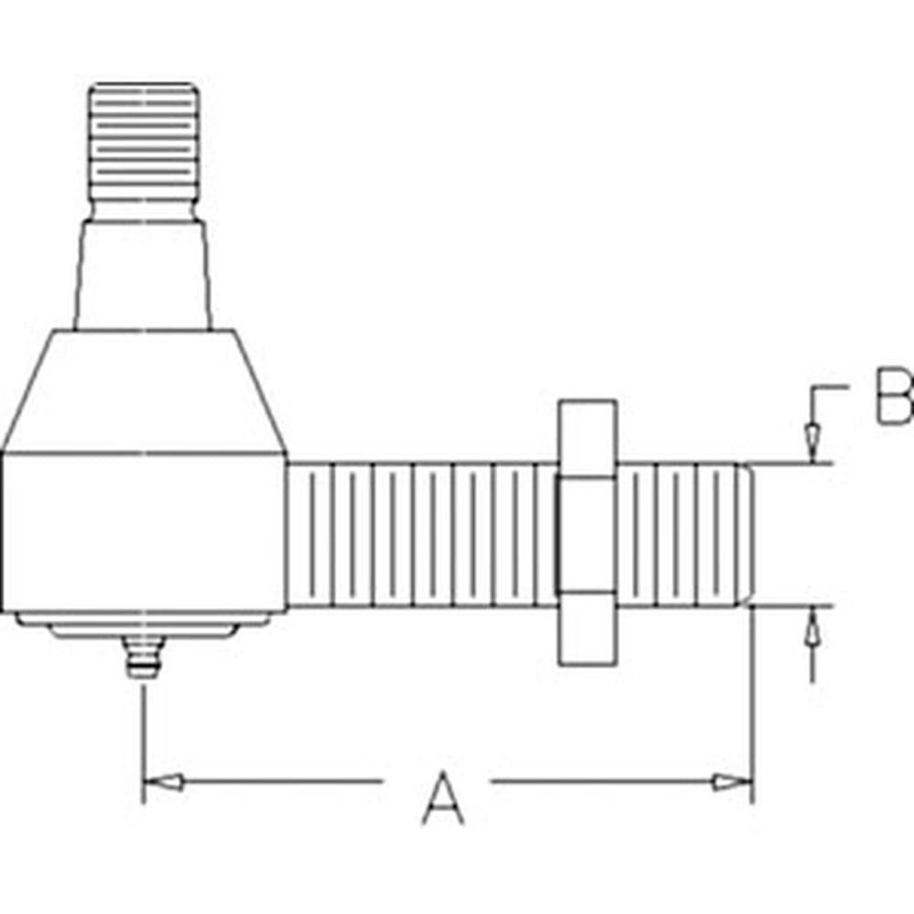 Tie Rod LVA10727 Fits John Deere 110 3120